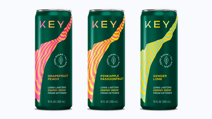 Key Energy Drink cans