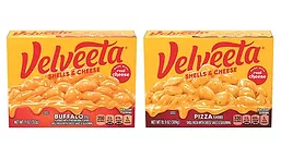 Velveeta Shells Cheese packages