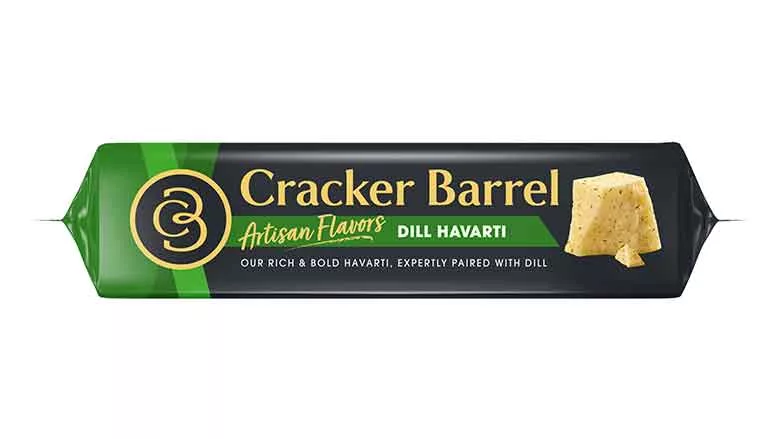 Cracker Barrel Dill Havarti package