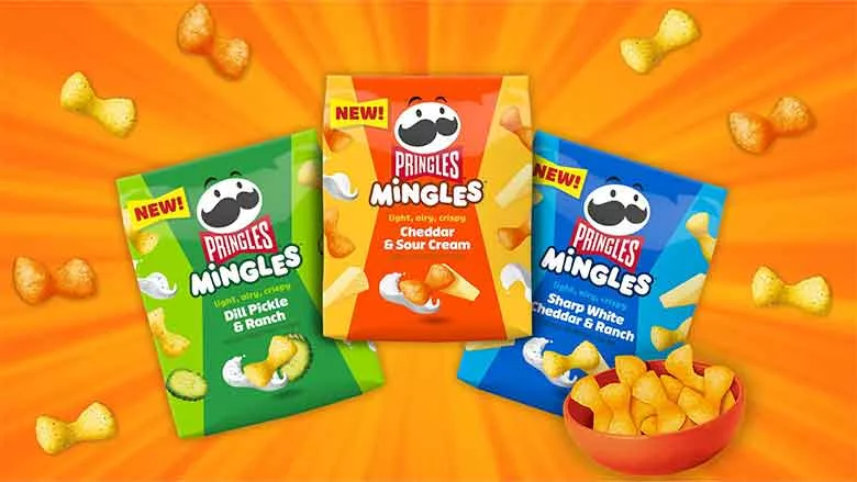 Pringles Mingles packages
