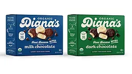 Organic Dianas Banana Bites packages