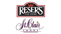 Resers Fine Foods and St Clair Foods logo