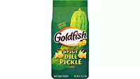 Goldfish Spicy Dill Pickle flavor package