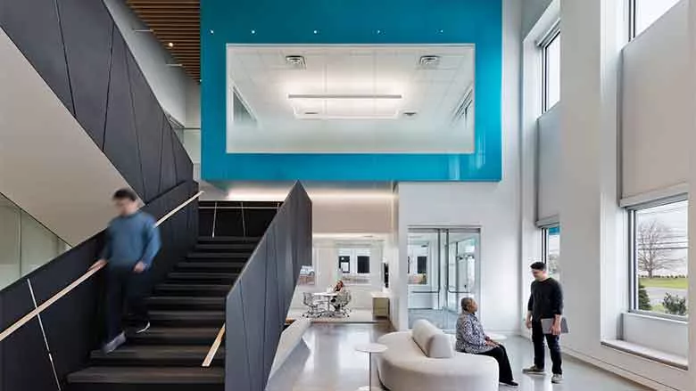 Virginia Dare New Facility Interior Lobby