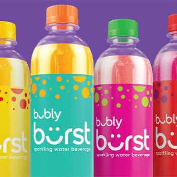  bubbly burst sparkling water