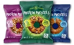 Crisp Power Protein Pretzels bags