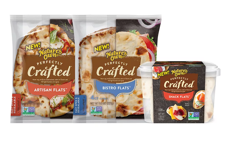 Natures Own Flatbread products