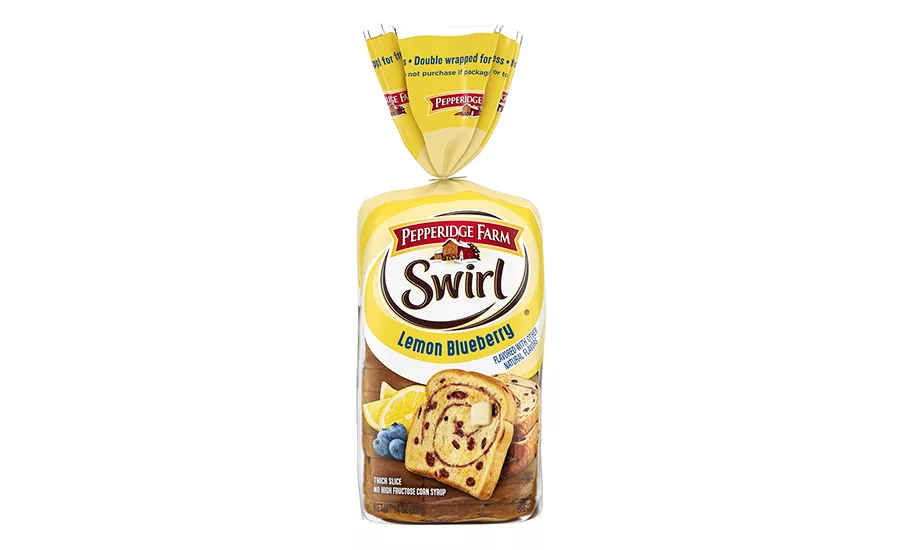 Pepperidge Farm Lemon Blueberry Swirl package