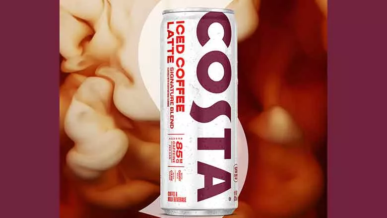 Costa Iced Coffee can