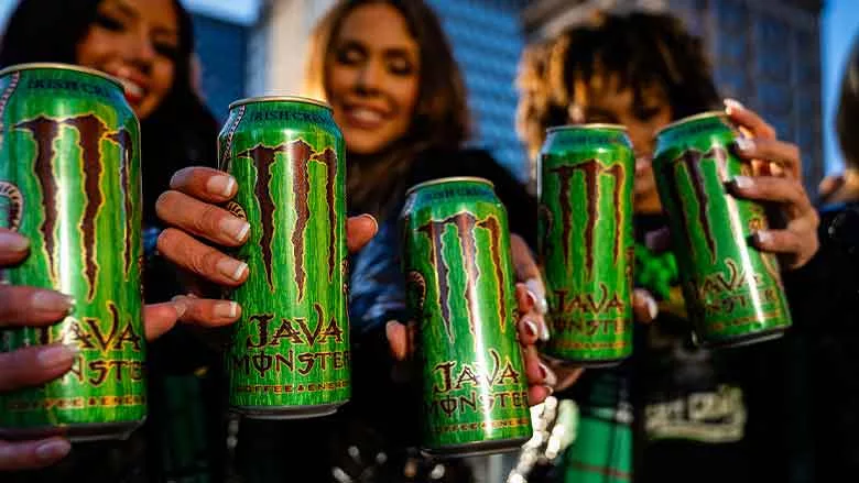 Monster Java Irish Creme cans