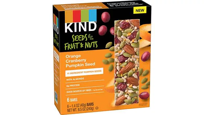 Kind Fruit Seeds Nuts Orange Cranberry