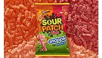 Sour Patch Kids Snapple flavored candy package