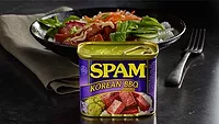 Spam Korean BBQ flavor tin 