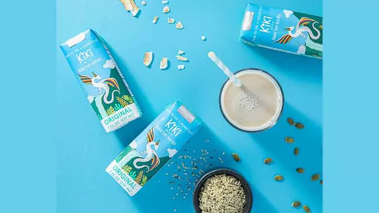 Plant Baby Kiki Blue Milk packages