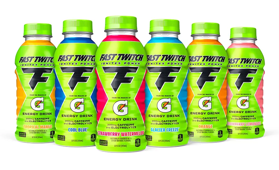 Gatorade Fast Twitch bottles