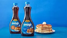 iHop Syrup bottles
