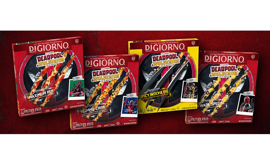 DiGiorno Deadpool Wolverine package