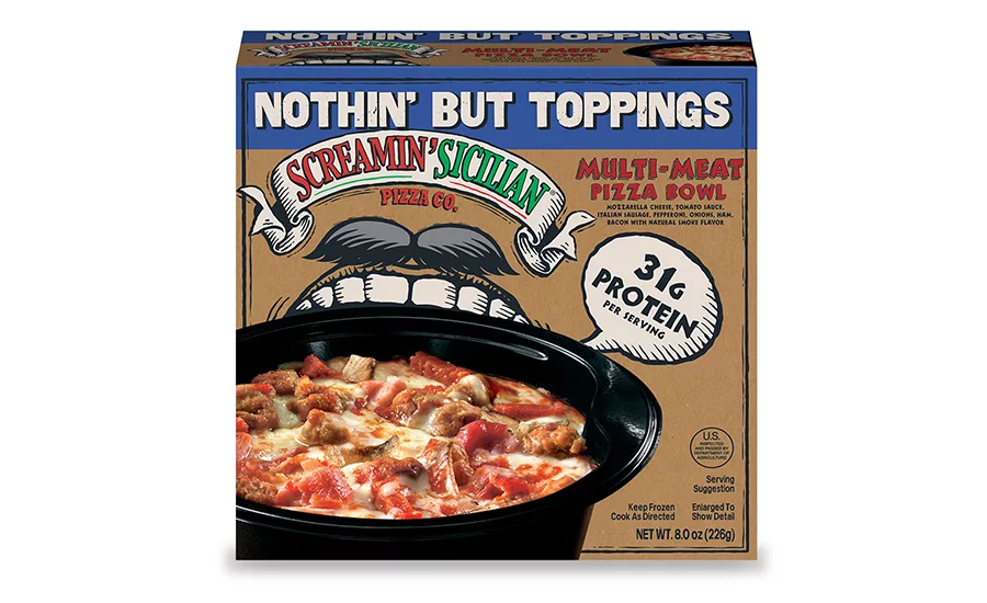 Screamin Sicilian Pizza Bowls MULTIMEAT packages