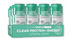 Clean Simple Clear Protein cans
