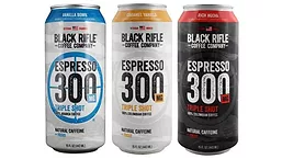 Black Rifle Energy Drink cans