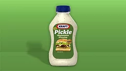 Kraft Pickle Mayo bottle
