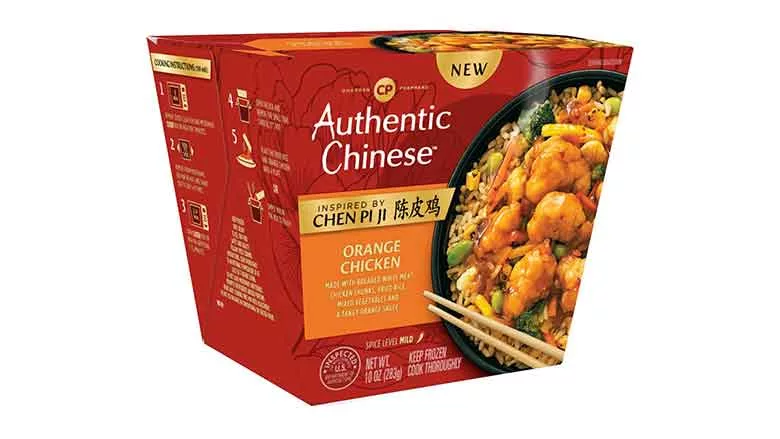 Authentic Asia Orange Chicken package