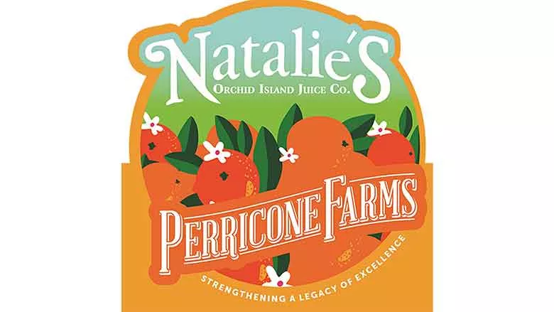 Natalies and Perricone Farms logos