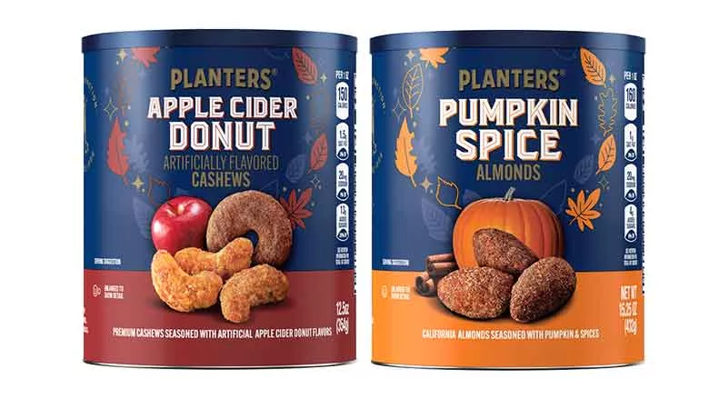 Planters Nuts Fall Flavors