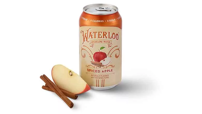 Waterloo Spiced Apple can