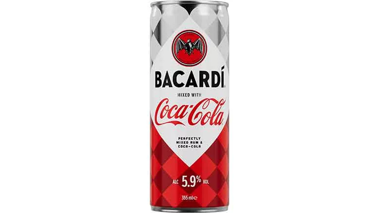 Bacardi Coke Can