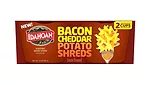 Idahoan Bacon Cheddar Potato Shreds package