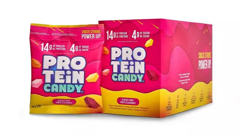 Protein Candy package