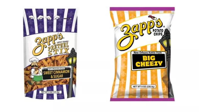 Zapps Snacks packages