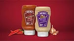 Heinz Harissa Black Garlic bottles