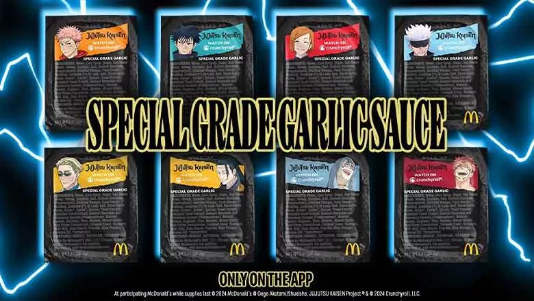 McDonalds Garlic Sauce promotion