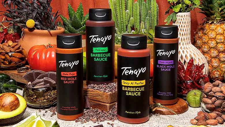 Tenayo Sauce bottles