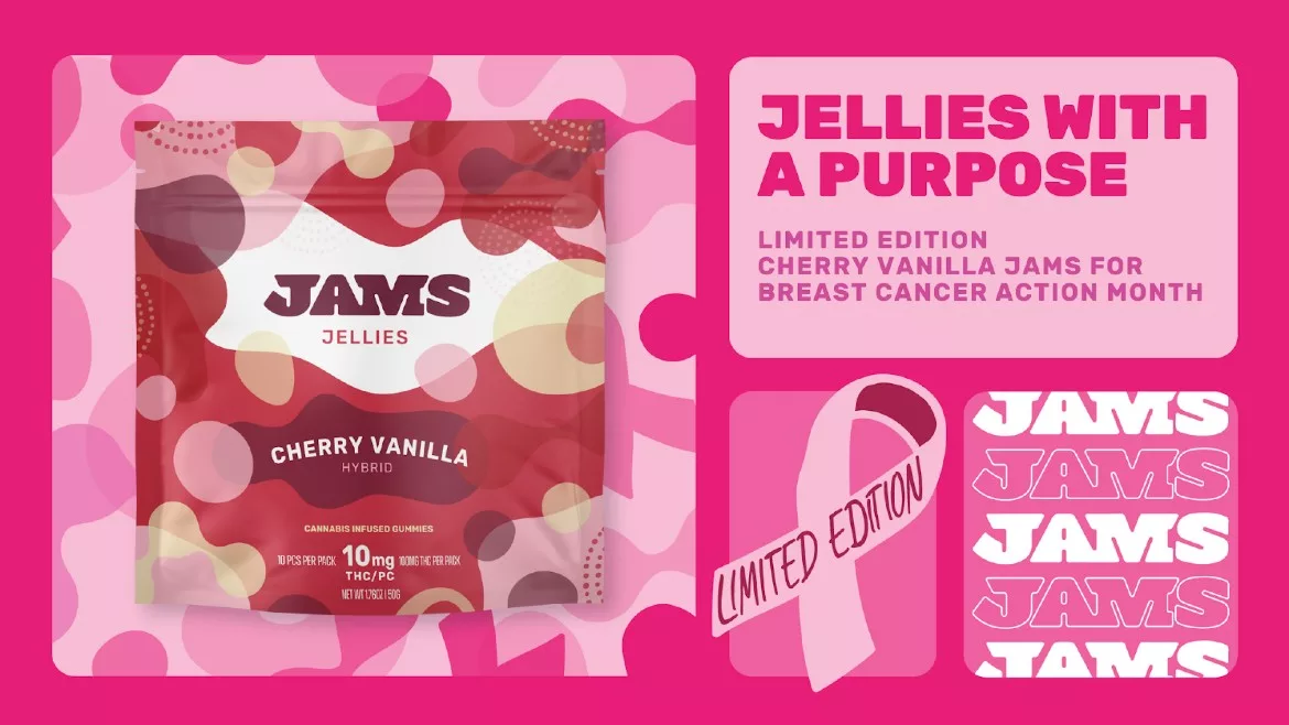 Curaleaf Cherry Vanilla JAMS Jellies