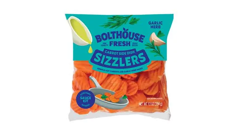 Bolthouse Fresh Carrot Sizzlers package