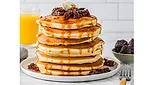 Pancakes w Fig Syrup 
