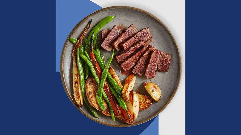 Chunk Foods Plate w Product 