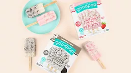 GoodPop Dairy Pops packages