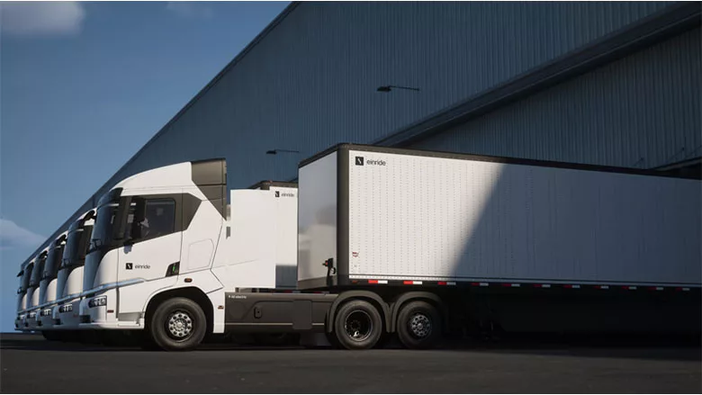 Einride and Pepsico Electric Trucks 