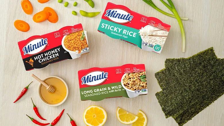 Riviania Minute Rice Packages 