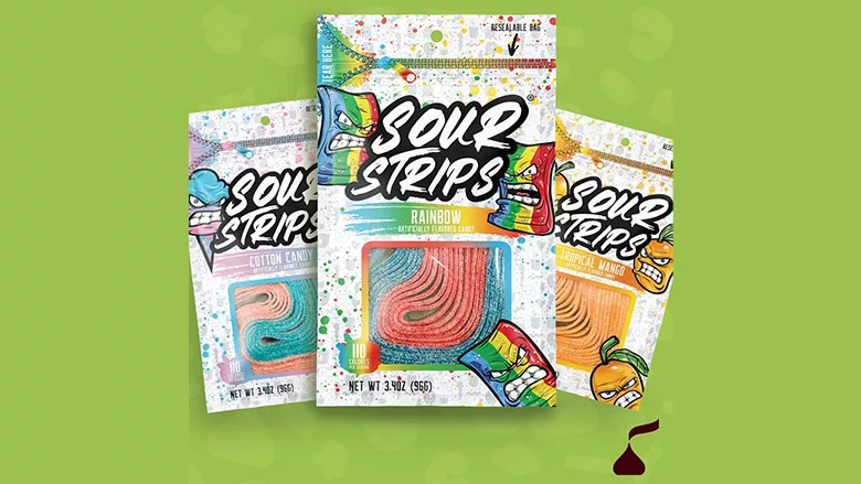 Sour Strips Packages
