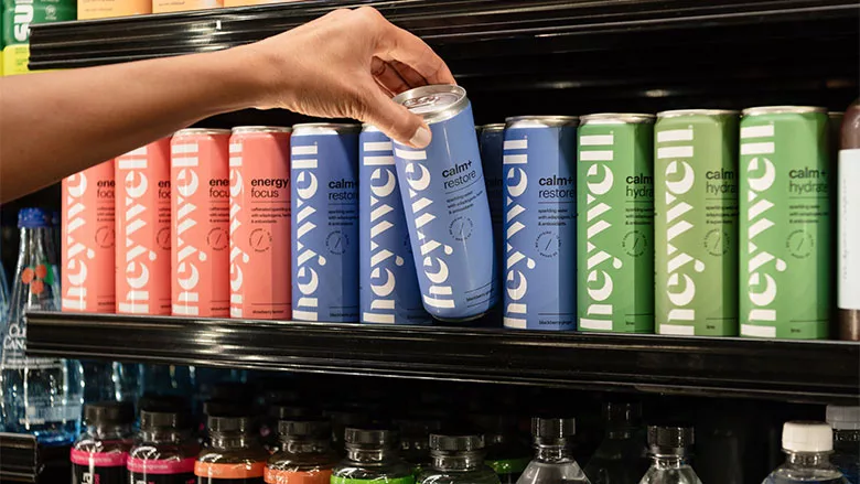 Heywell Cans on Shelf 