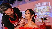 Woman In Makeup Smirnoff Promo 