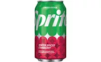 Sprite Winter Spiced Cranberry can