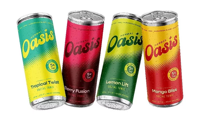 oasis tobacco tin cbdMD Launches Herbal Oasis Social Tonics