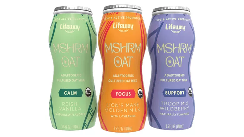Lifeway Mushroom Oat Cans