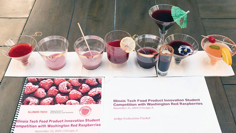 Raspberry culinary event